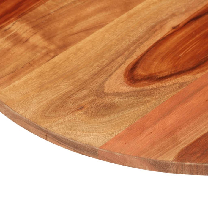Blat de masă rotund, 60 cm, 15-16 mm, lemn masiv de acacia - WALTI WALTI