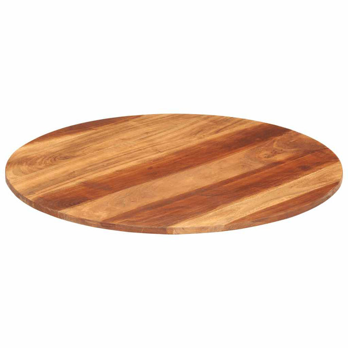 Blat de masă rotund, 70 cm, 15-16 mm, lemn masiv de acacia - WALTI WALTI