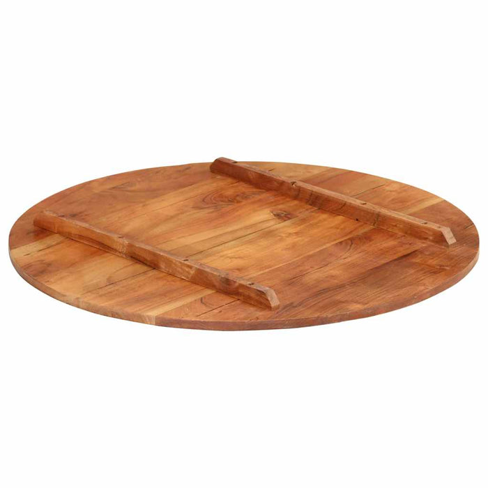 Blat de masă rotund, 70 cm, 15-16 mm, lemn masiv de acacia - WALTI WALTI