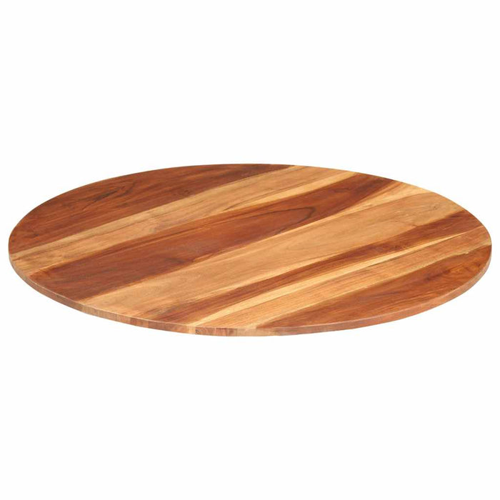 Blat de masă rotund, 80 cm, 15-16 mm, lemn masiv de acacia - WALTI WALTI