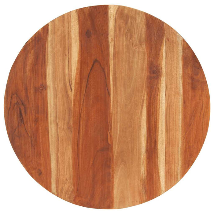 Blat de masă rotund, 80 cm, 15-16 mm, lemn masiv de acacia - WALTI WALTI
