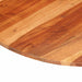 Blat de masă rotund, 80 cm, 15-16 mm, lemn masiv de acacia - WALTI WALTI