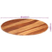 Blat de masă rotund, 80 cm, 15-16 mm, lemn masiv de acacia - WALTI WALTI