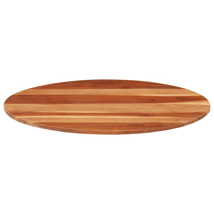 Blat de masă rotund, 80 cm, 15-16 mm, lemn masiv de acacia - WALTI WALTI