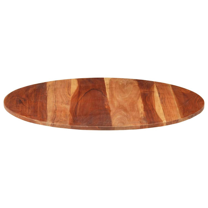 Blat de masă rotund, 80 cm, 15-16 mm, lemn masiv de acacia - WALTI WALTI