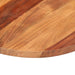Blat de masă rotund, 40 cm, 25-27 mm, lemn masiv acacia - WALTI WALTI