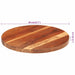 Blat de masă rotund, 40 cm, 25-27 mm, lemn masiv acacia - WALTI WALTI