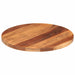 Blat de masă rotund, 50 cm, 25-27 mm, lemn masiv acacia - WALTI WALTI