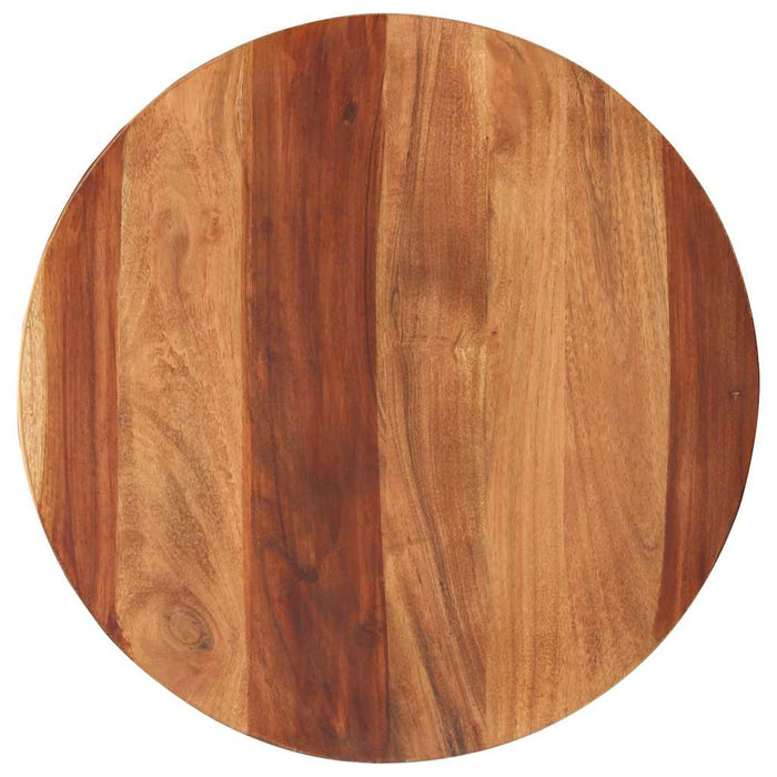 Blat de masă rotund, 50 cm, 25-27 mm, lemn masiv acacia - WALTI WALTI