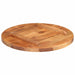 Blat de masă rotund, 50 cm, 25-27 mm, lemn masiv acacia - WALTI WALTI