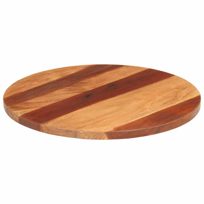 Blat de masă rotund, 60 cm, 25-27 mm, lemn masiv acacia - WALTI WALTI