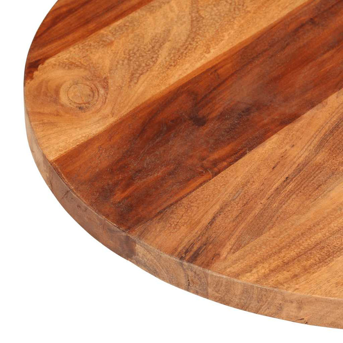 Blat de masă rotund, 60 cm, 25-27 mm, lemn masiv acacia - WALTI WALTI