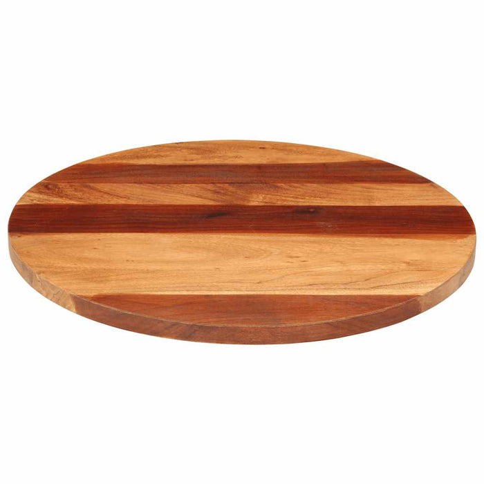 Blat de masă rotund, 60 cm, 25-27 mm, lemn masiv acacia - WALTI WALTI