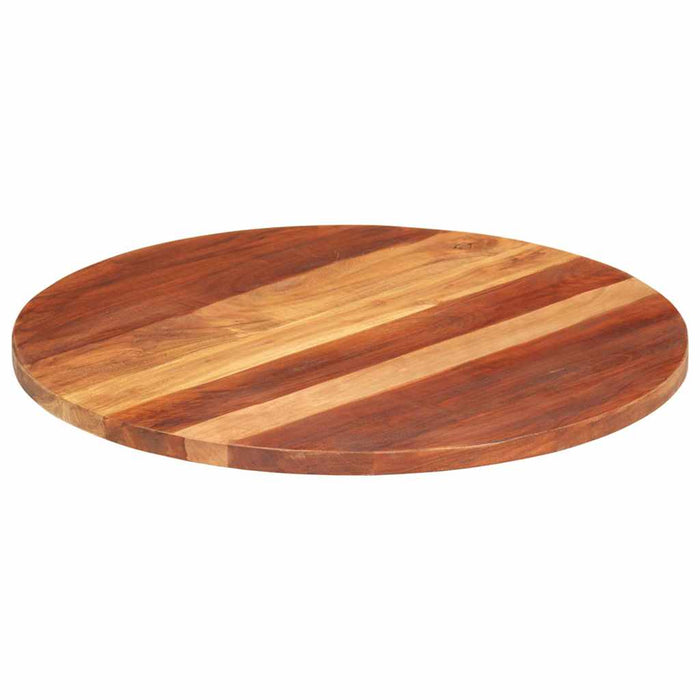 Blat de masă rotund, 70 cm, 25-27 mm, lemn masiv acacia - WALTI WALTI