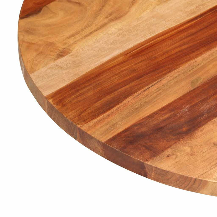 Blat de masă rotund, 70 cm, 25-27 mm, lemn masiv acacia - WALTI WALTI
