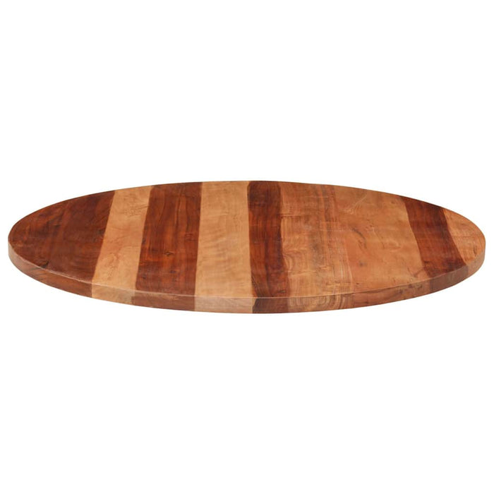 Blat de masă rotund, 80 cm, 25-27 mm, lemn masiv acacia WALTI