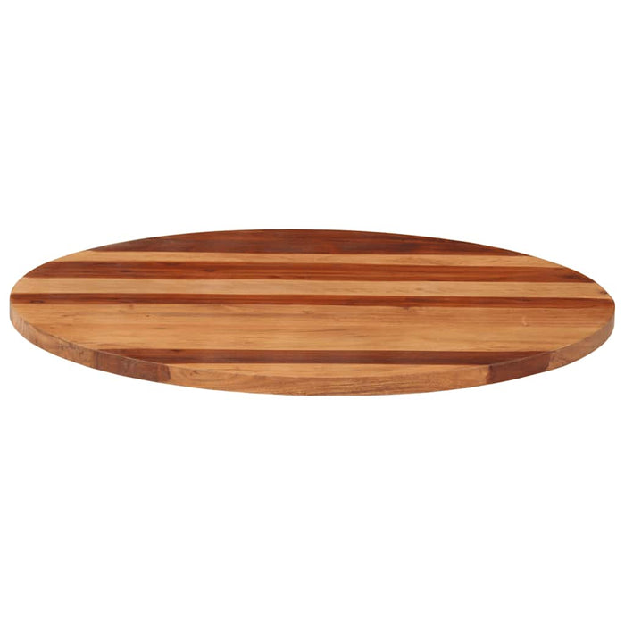 Blat de masă rotund, 80 cm, 25-27 mm, lemn masiv acacia WALTI