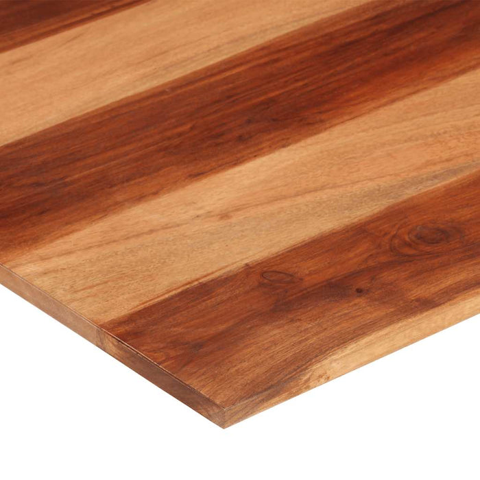Blat de masă, 60x70 cm, 15-16 mm, lemn masiv de acacia WALTI