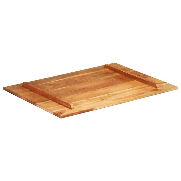 Blat de masă, 60x70 cm, 15-16 mm, lemn masiv de acacia - WALTI WALTI