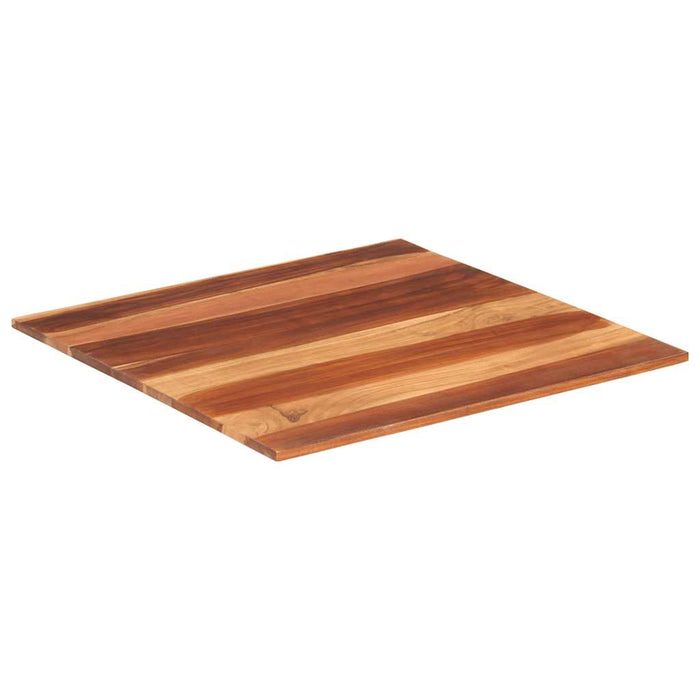 Blat de masă, 70x70 cm, 15-16 mm, lemn masiv de acacia - WALTI WALTI