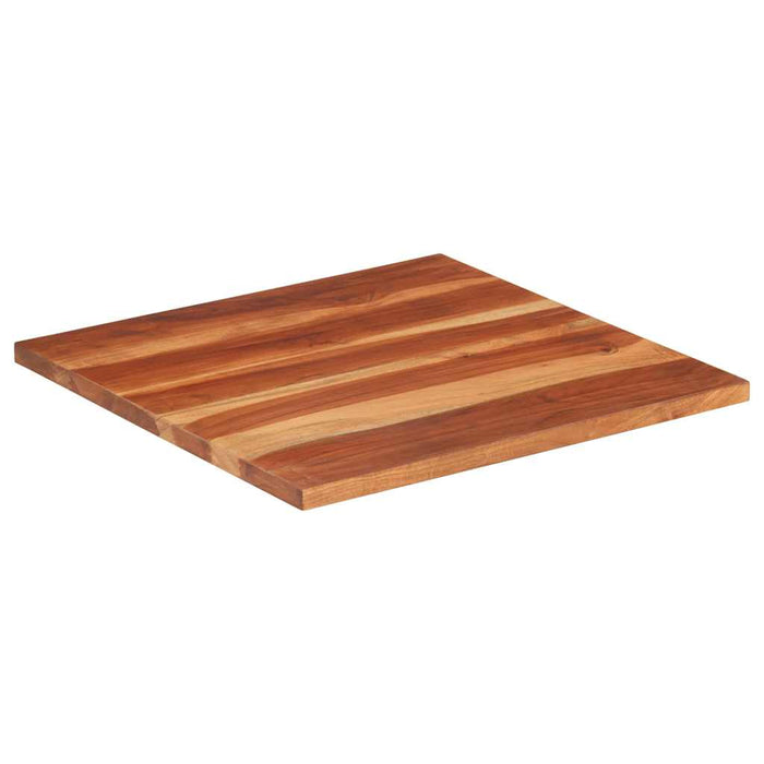 Blat de masă, 60x60 cm, 25-27 mm, lemn masiv acacia - WALTI WALTI