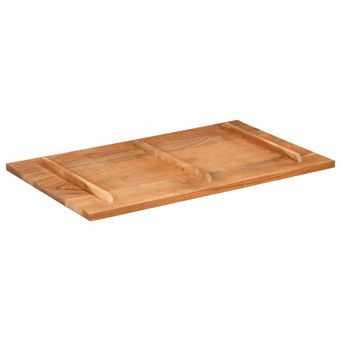 Blat de masă, 60x100 cm, 25-27 mm, lemn masiv acacia WALTI