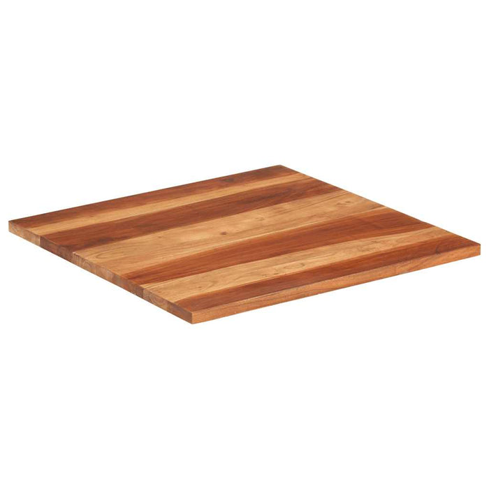 Blat de masă, 70x70 cm, 25-27 mm, lemn masiv acacia - WALTI WALTI