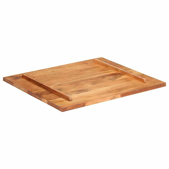 Blat de masă, 70x80 cm, 25-27 mm, lemn masiv acacia - WALTI WALTI