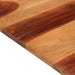 Blat de masă, 70x80 cm, 25-27 mm, lemn masiv acacia - WALTI WALTI