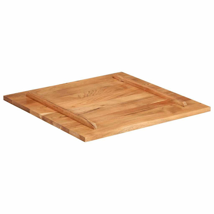 Blat de masă, 80x80 cm, 25-27 mm, lemn masiv de acacia - WALTI WALTI