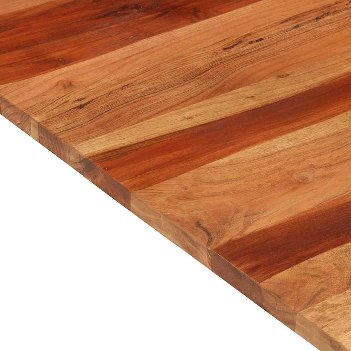 Blat de masă, 80x80 cm, 25-27 mm, lemn masiv de acacia - WALTI WALTI