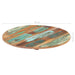 Blat de masă rotund, 40 cm, lemn masiv reciclat, 15-16 mm - WALTI WALTI