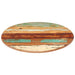Blat de masă rotund, 50 cm, lemn masiv reciclat, 15-16 mm - WALTI WALTI