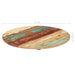 Blat de masă rotund, 50 cm, lemn masiv reciclat, 15-16 mm - WALTI WALTI
