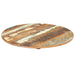 Blat de masă rotund, 50 cm, lemn masiv reciclat, 15-16 mm - WALTI WALTI