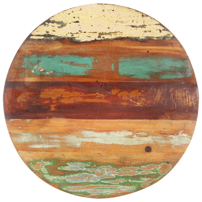 Blat de masă rotund, 40 cm, lemn masiv reciclat, 25-27 mm - WALTI WALTI