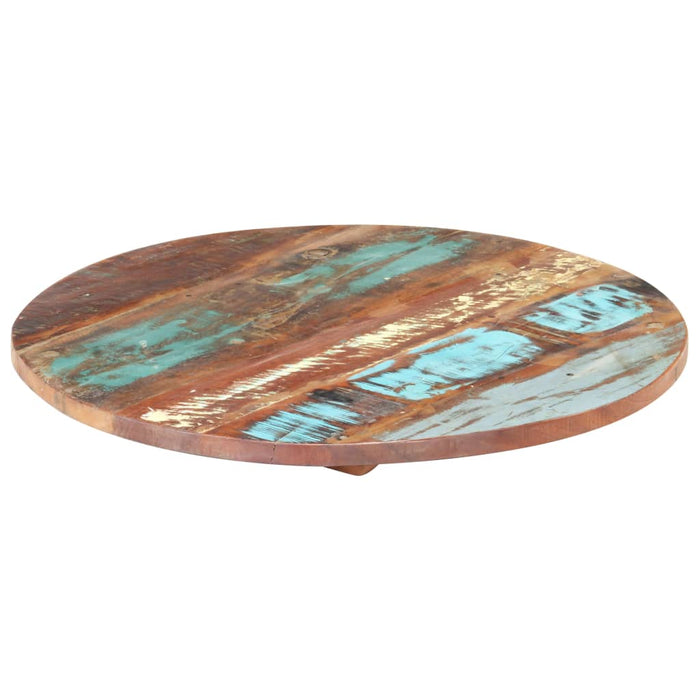 Blat de masă rotund, 40 cm, lemn masiv reciclat, 25-27 mm - WALTI WALTI