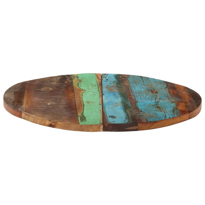 Blat de masă rotund, 60 cm, lemn masiv reciclat, 25-27 mm - WALTI WALTI
