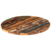 Blat de masă rotund, 60 cm, lemn masiv reciclat, 25-27 mm - WALTI WALTI