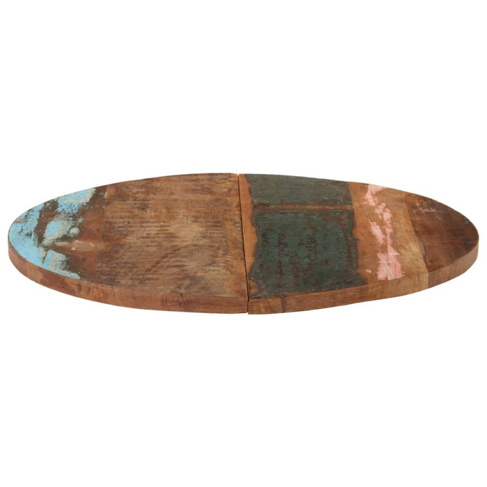 Blat de masă rotund, 70 cm, lemn masiv reciclat, 25-27 mm - WALTI WALTI