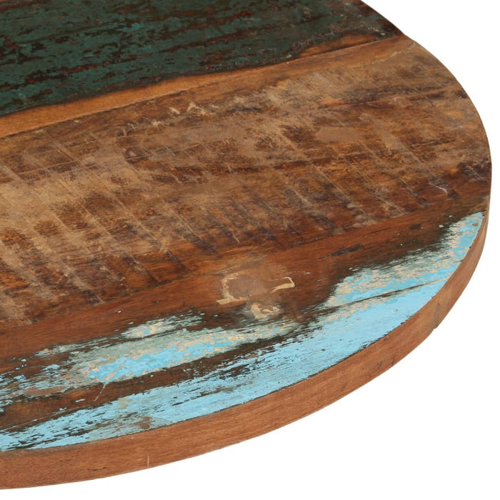 Blat de masă rotund, 70 cm, lemn masiv reciclat, 25-27 mm - WALTI WALTI