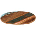 Blat de masă rotund, 70 cm, lemn masiv reciclat, 25-27 mm - WALTI WALTI