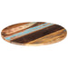 Blat de masă rotund, 80 cm, lemn masiv reciclat, 25-27 mm - WALTI WALTI