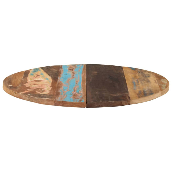Blat de masă rotund, 80 cm, lemn masiv reciclat, 25-27 mm - WALTI WALTI
