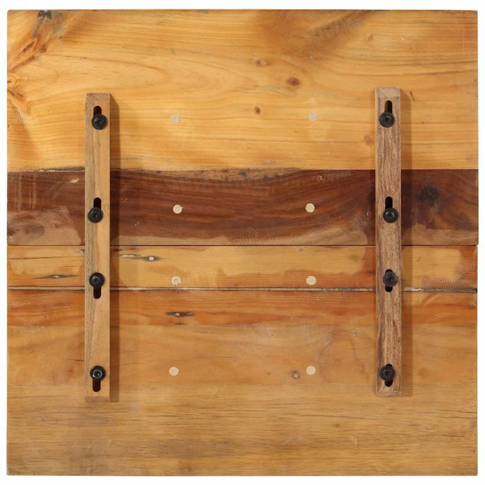 Blat de masă pătrat, 60 x 60 cm, lemn masiv reciclat, 15-16 mm - WALTI WALTI