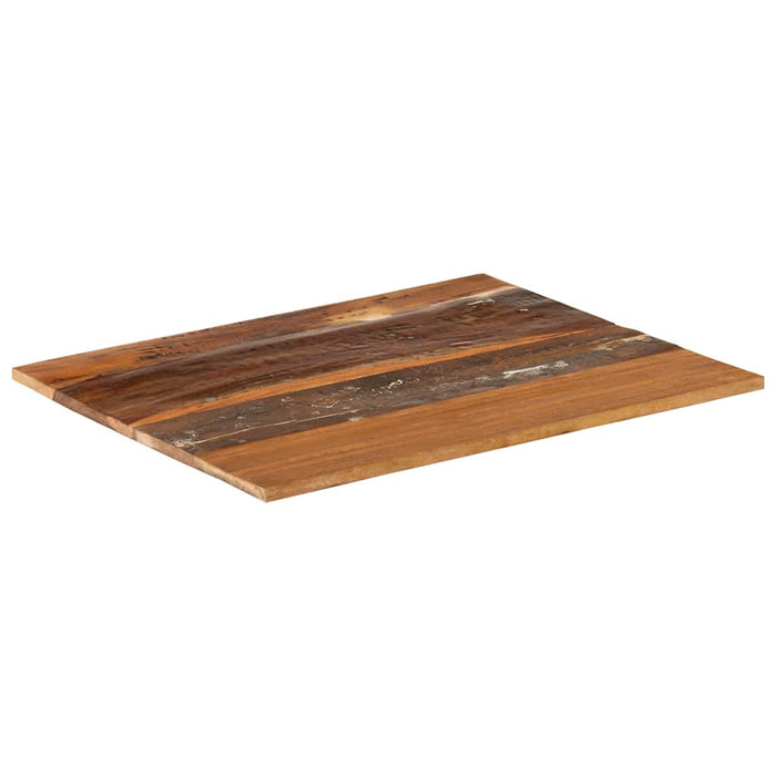 Blat masă dreptunghiular 60x70 cm lemn masiv reciclat 15-16 mm - WALTI WALTI