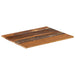 Blat masă dreptunghiular 60x70 cm lemn masiv reciclat 15-16 mm - WALTI WALTI