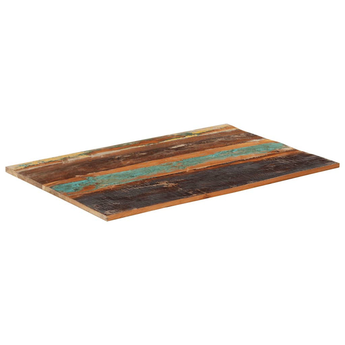 Blat masă dreptunghiular 60x90 cm lemn masiv reciclat 15-16 mm - WALTI WALTI