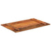 Blat masă dreptunghiular 60x90 cm lemn masiv reciclat 15-16 mm - WALTI WALTI