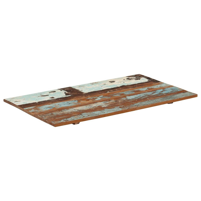 Blat masă dreptunghiular 60x100 cm lemn masiv reciclat 15-16 mm - WALTI WALTI